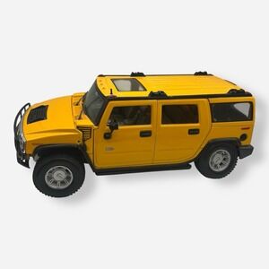 Maisto HUMMER H2 Yellow Diecast 1:18 Thailand‎